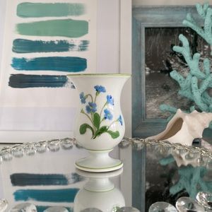 Christian Dior floral mini vase limoges collab